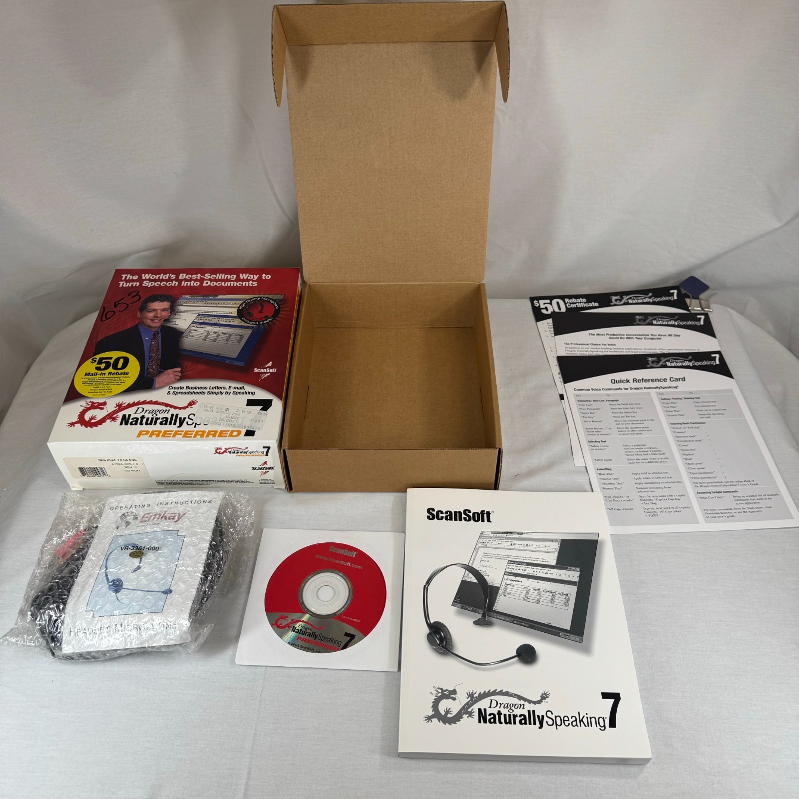 Dragon Naturally Speaking 7 Preferred – By Scansoft