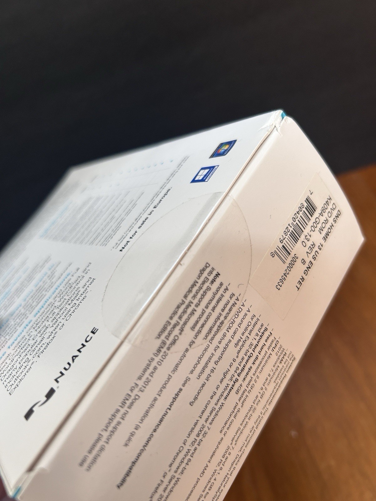 Nuance Dragon Naturally Speaking Home 13 Speech Recognition Software New