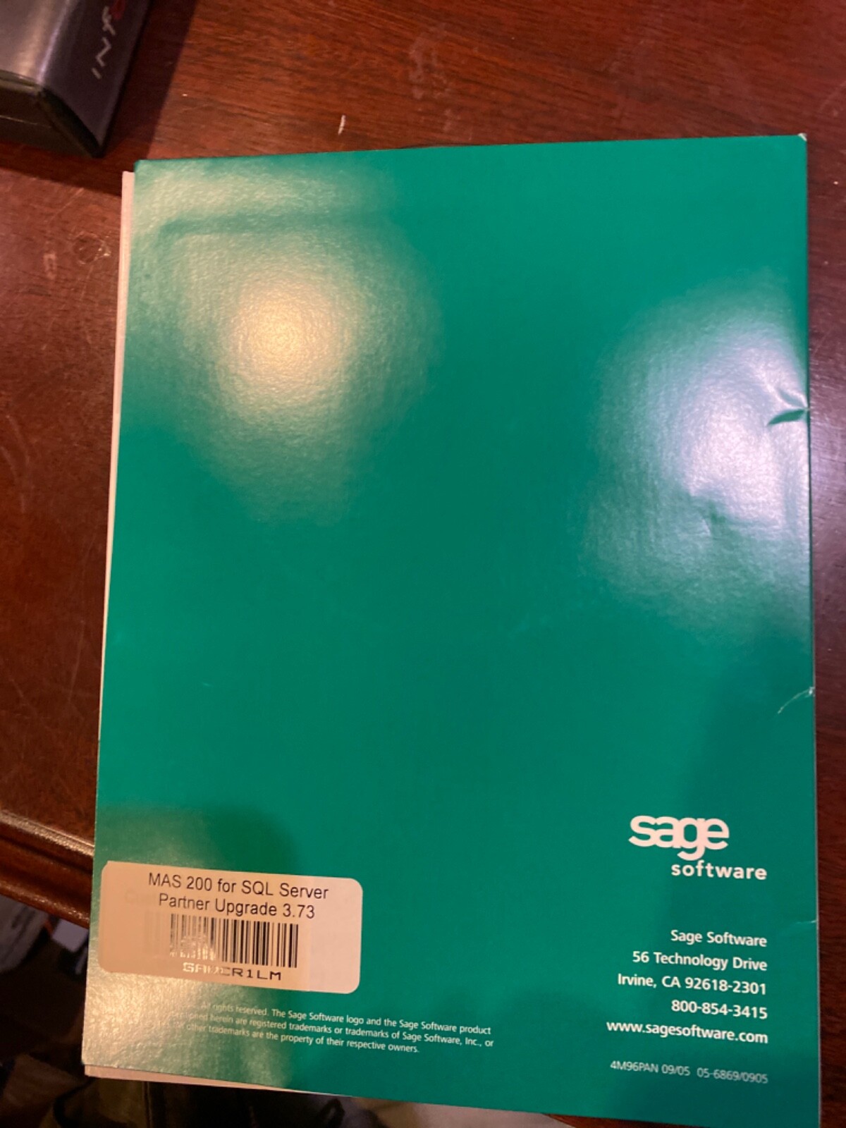 BRAND NEW SAGE MAS200 3.73 SQL,CRYSTAL REPORTS10,CRYSTAL ENTERPRISE10-5usersKEY