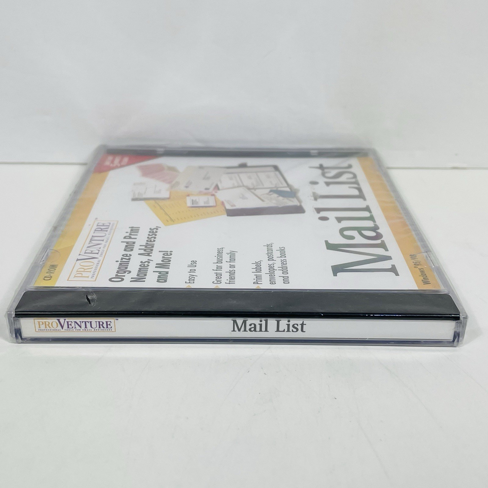 Pro Venture Mail List 1999 CD-ROM for Windows 95/98