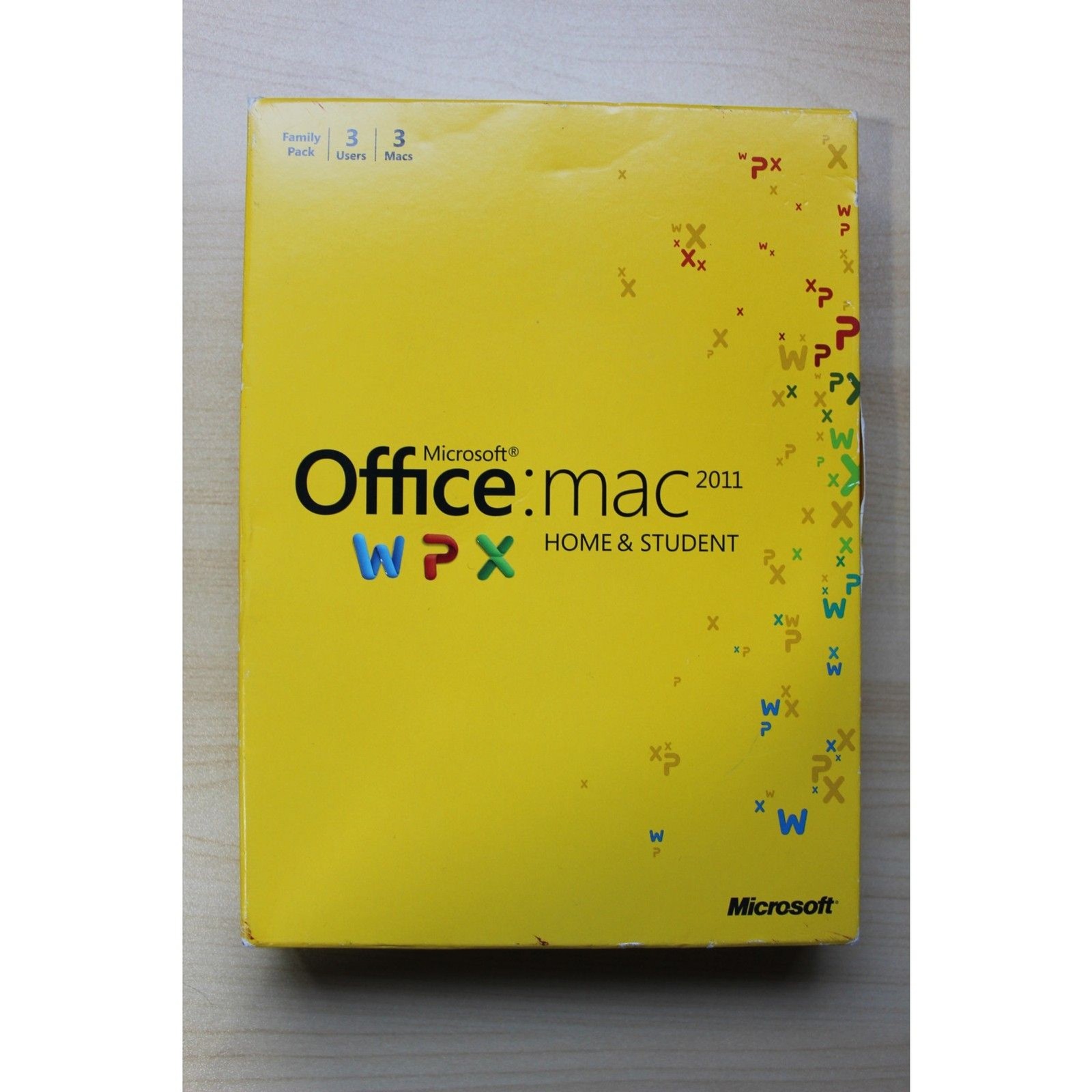 Microsoft Office for Mac 2011 Home & Student Full Version