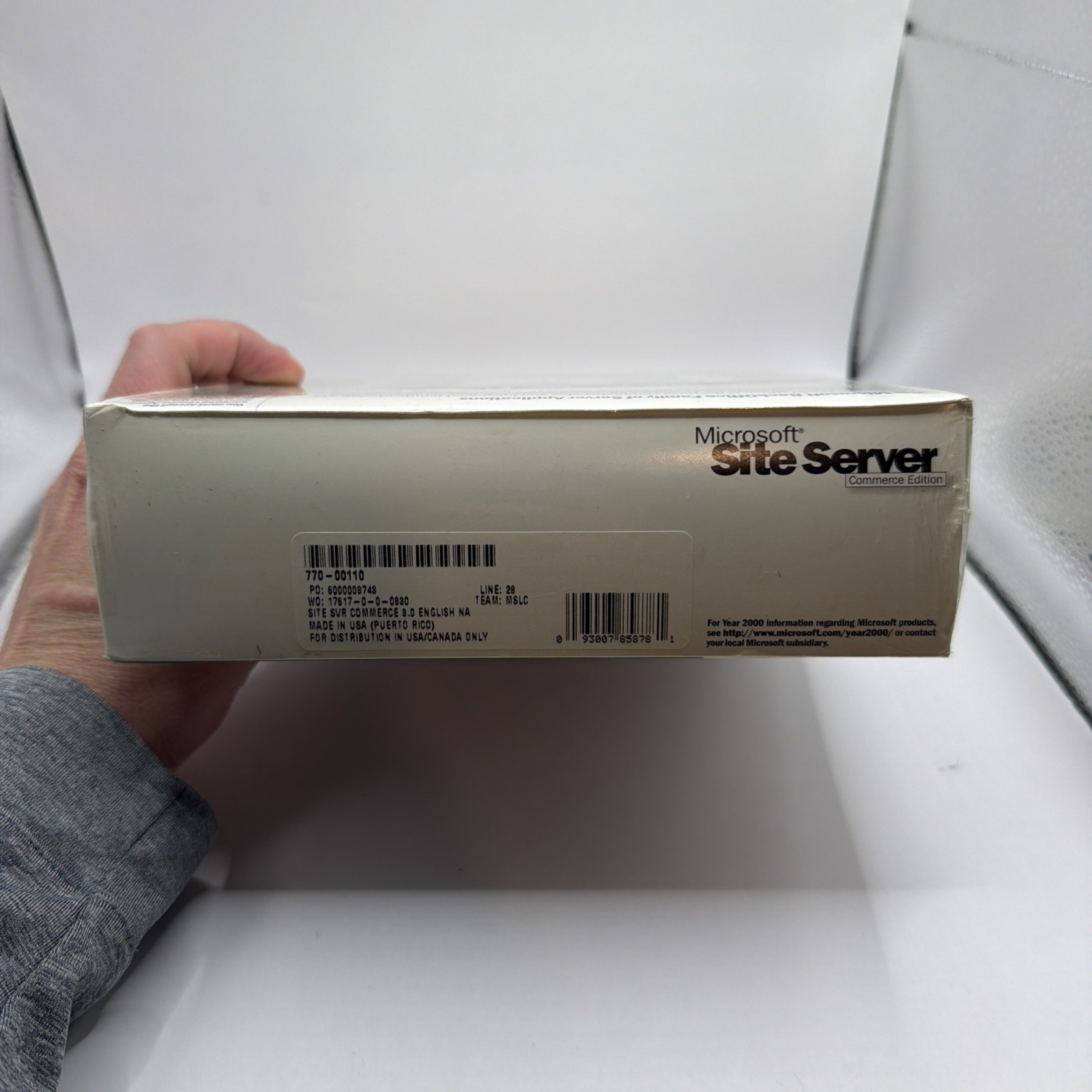 Microsoft Site Server Commerce Edition Version 3.0 Brand New, Sealed!