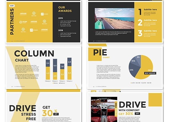 Car Dealrship PowerPoint presentation templates