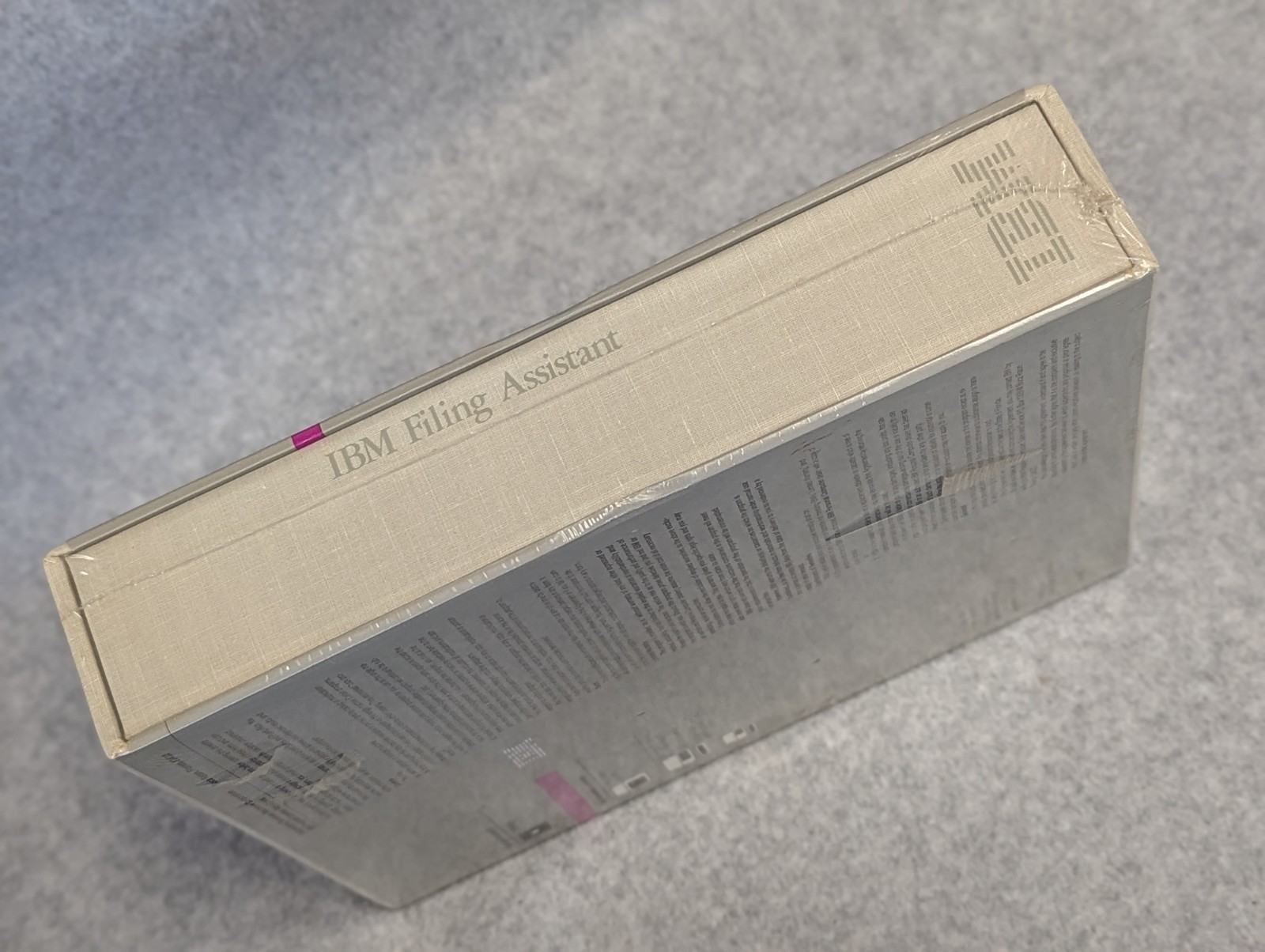 Vintage 1984 ~ IBM Filing Assistant 5.25″ PC Software ~ Sealed New Old Stock