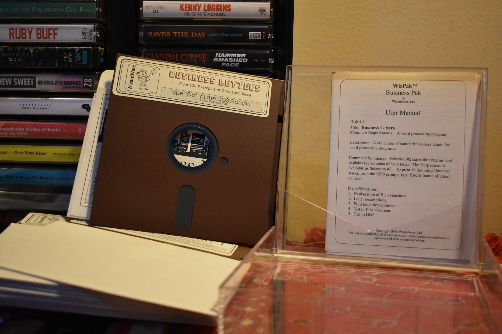 WizardWare Business Pak – 5.25″ Floppy Disk Set – DOS