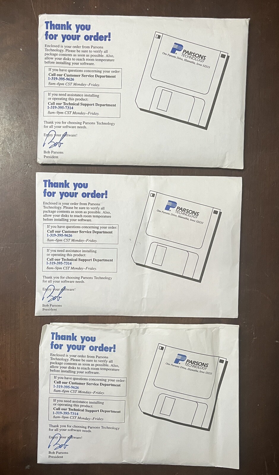 Parsons Software Lot: Home Inventory Crosswords Announcements Tax Mate 3.5” Disk