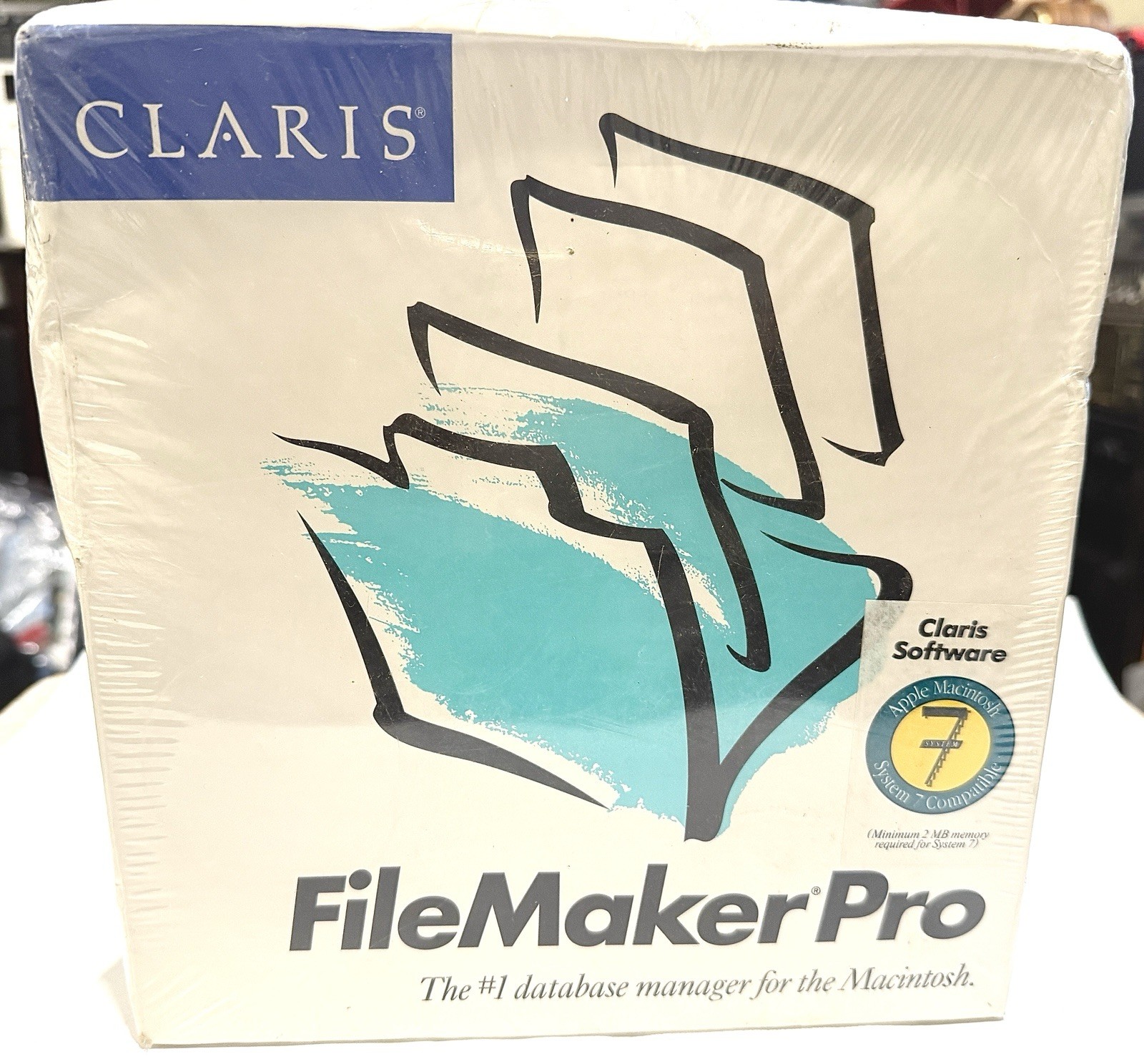 Vintage Claris FileMaker Pro for Macintosh Computer New