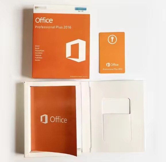 Microsoft Office Pro Plus 2016 NEW SEALED Genuine Key Physical DVD Fast Shipping