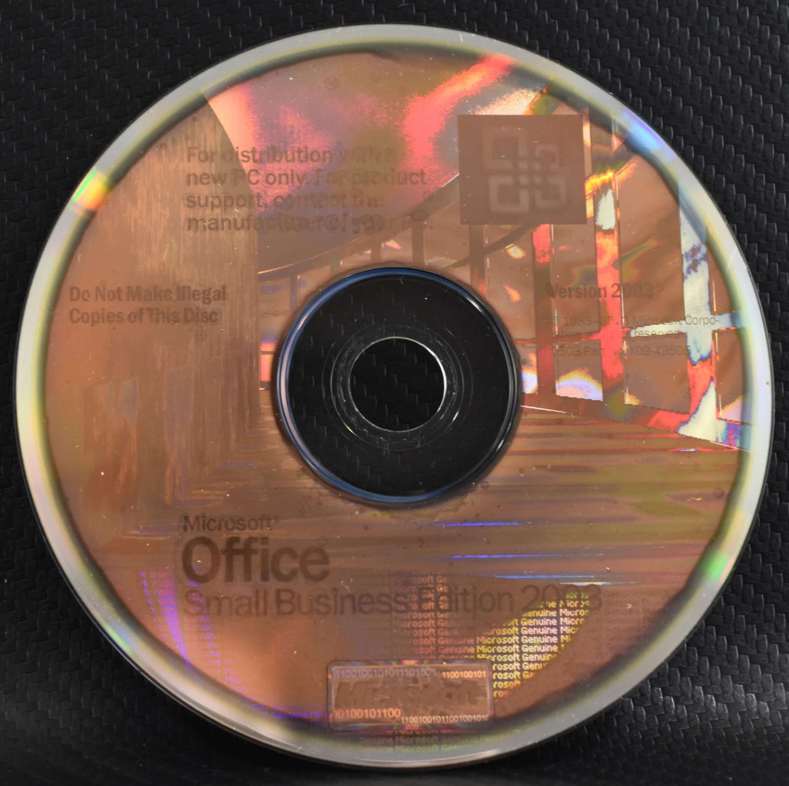 Microsoft Office Small Business Edition 2003 & Business Contact Manager (2 Disc)
