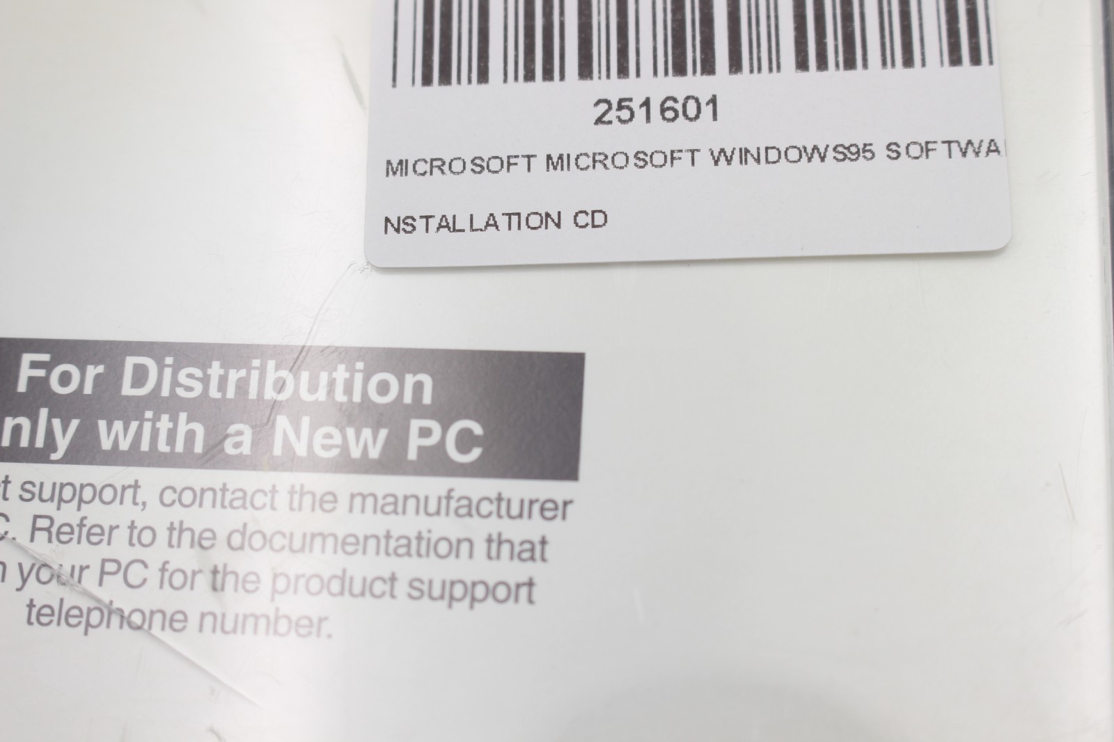 Microsoft Windows 95 Installation CD OS Operating System Disc CD OEM Version