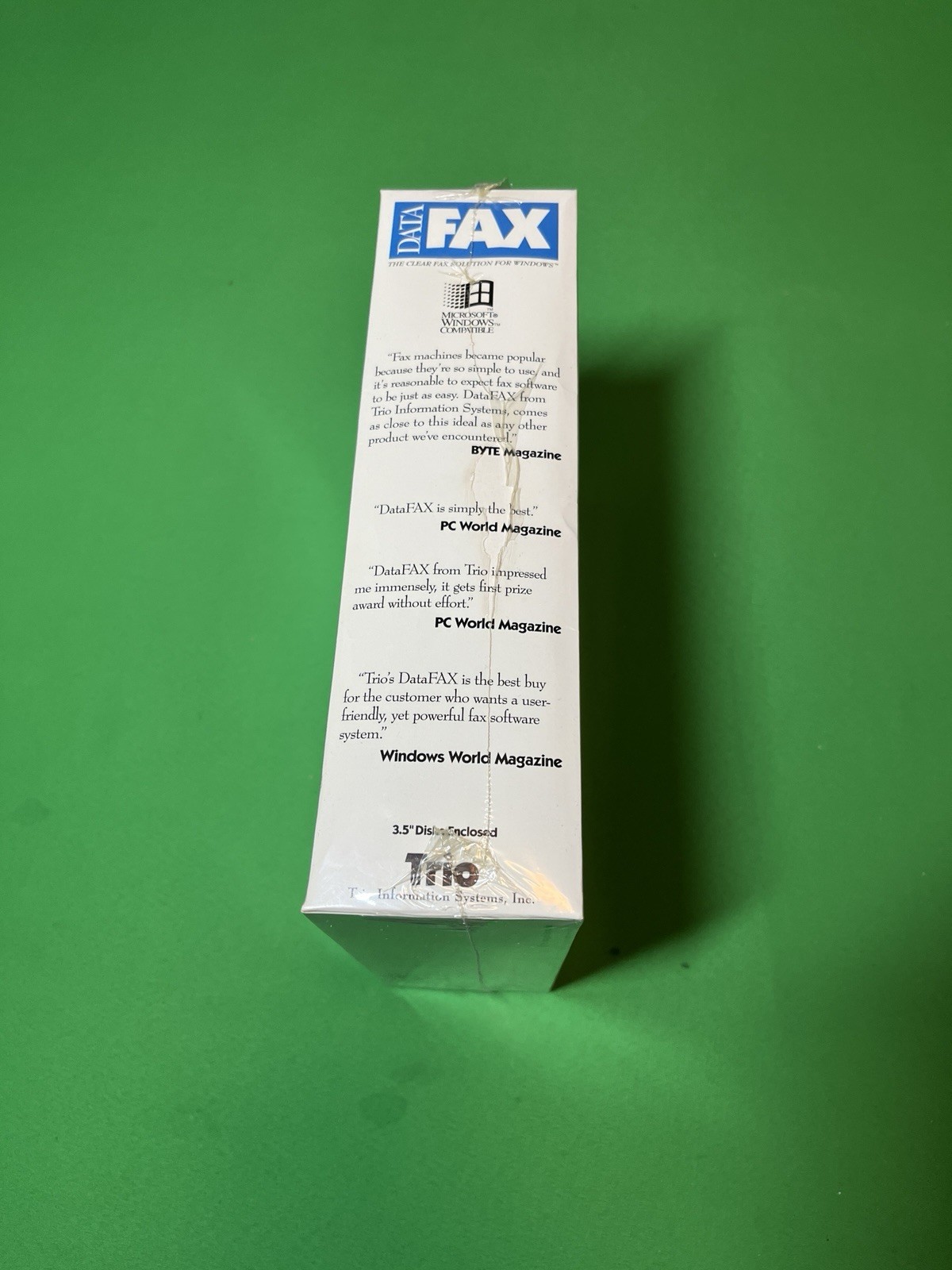 Trio Data FAX Ver.4.01B 3.5″ Diskettes f/ Windows