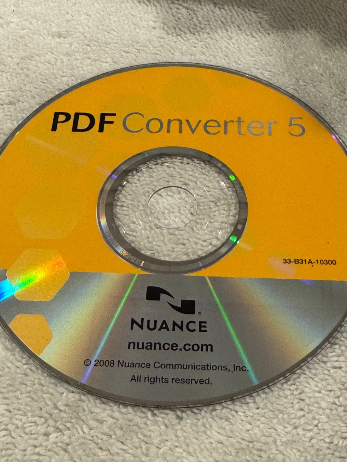 Nuance PDF Converter 5 – CD ONLY IN GOOD CONDITION!!!