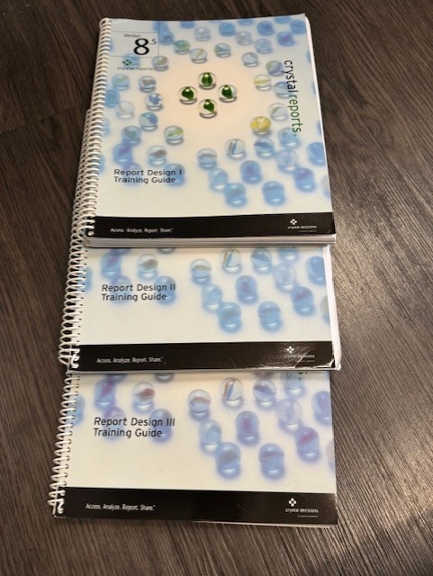 Crystal Reports 8.5 – Professional Upgrade w/Upgrade Advantage & Training Guides