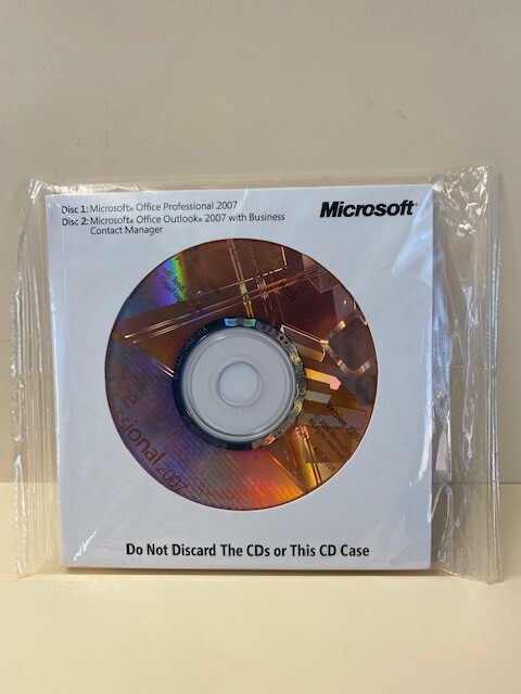Microsoft Office Professional 2007 with Outlook 2007 Business Contact Manager