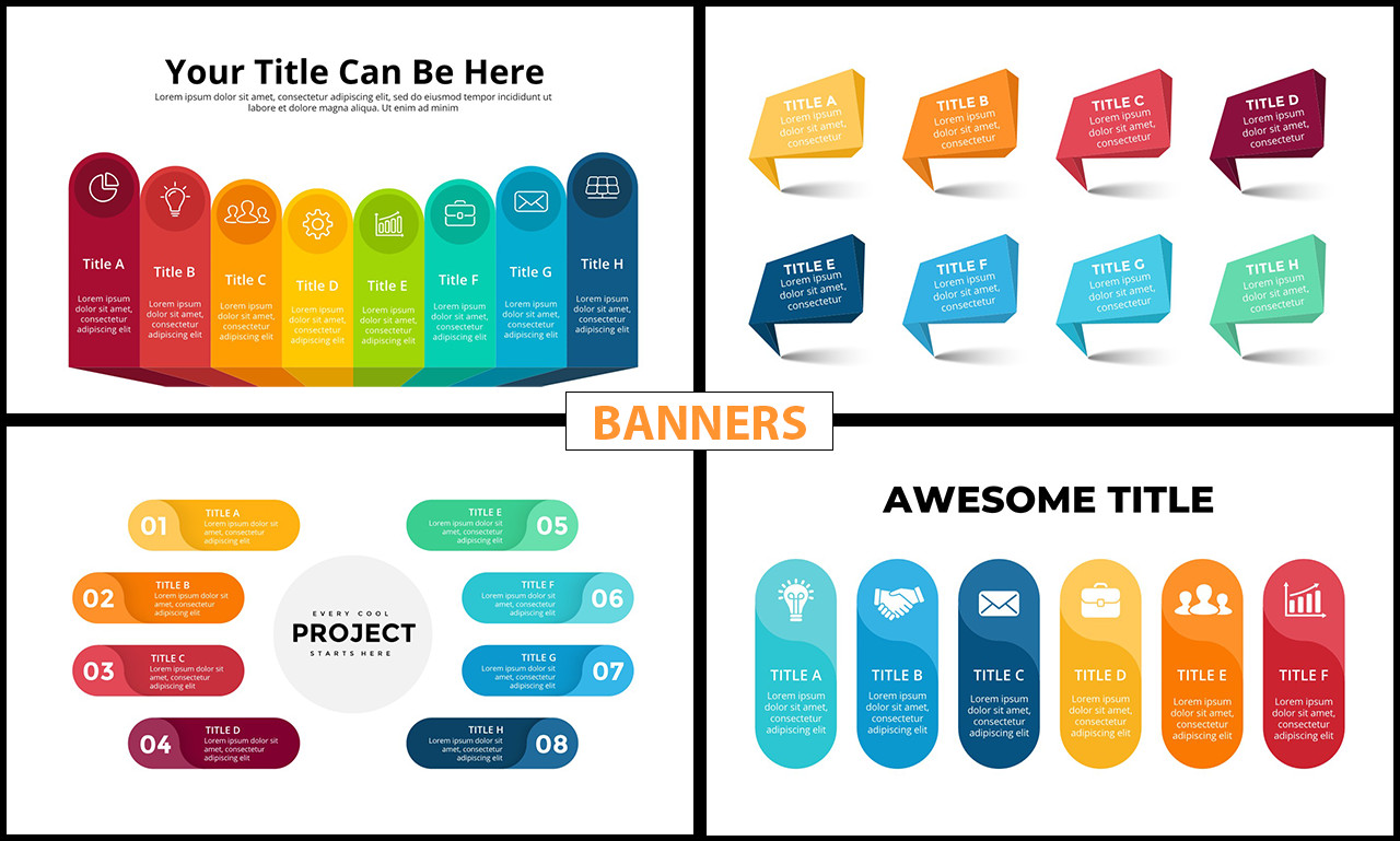 1200+ Power Point Infographic Templates with fast delivery