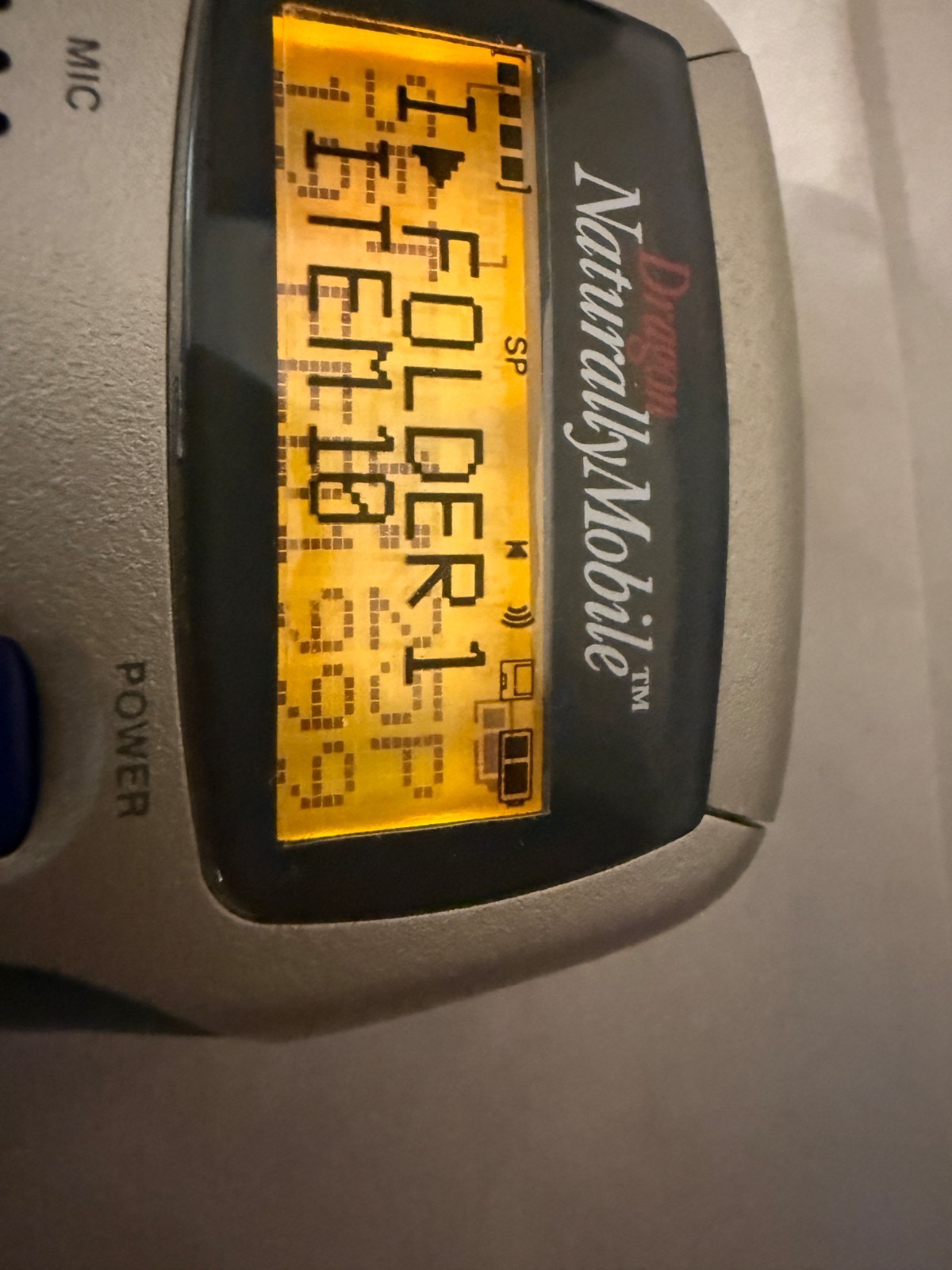 Vintage Dragon Naturally Speaking Mobile 3.01