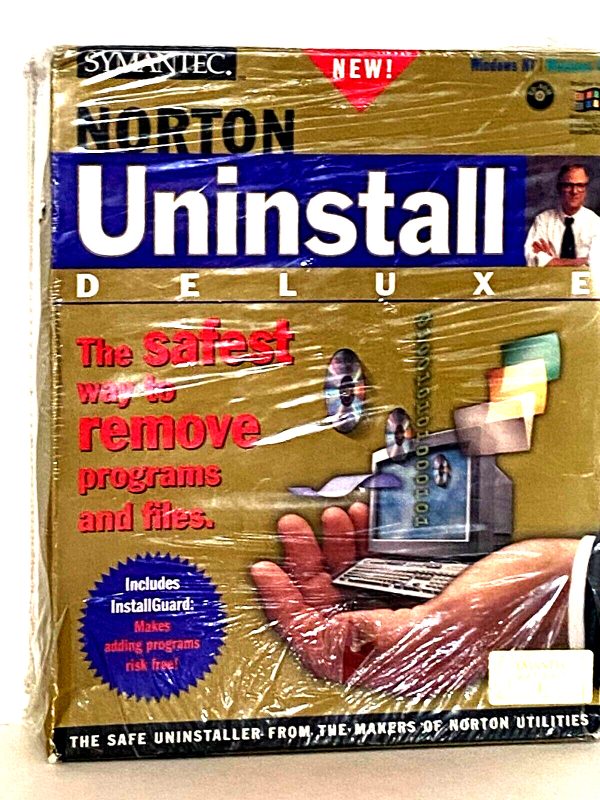 Norton Uninstall Deluxe by Symantec 1997 ~ CD-ROM