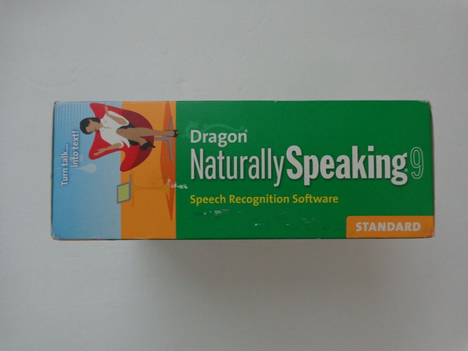 Dragon Naturally Speaking 9 Standard w Microphone NEW/SEALED, Speech Recognition
