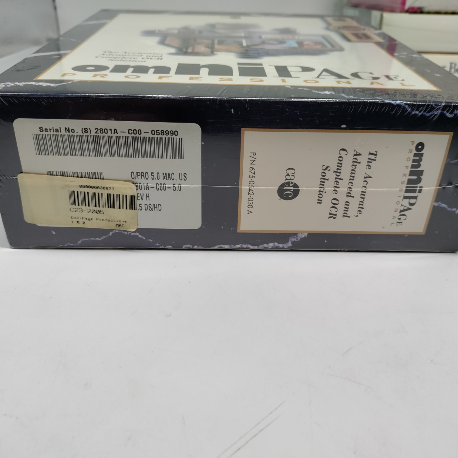 OmniPage Pro 5.0 – Sealed NIB MAC