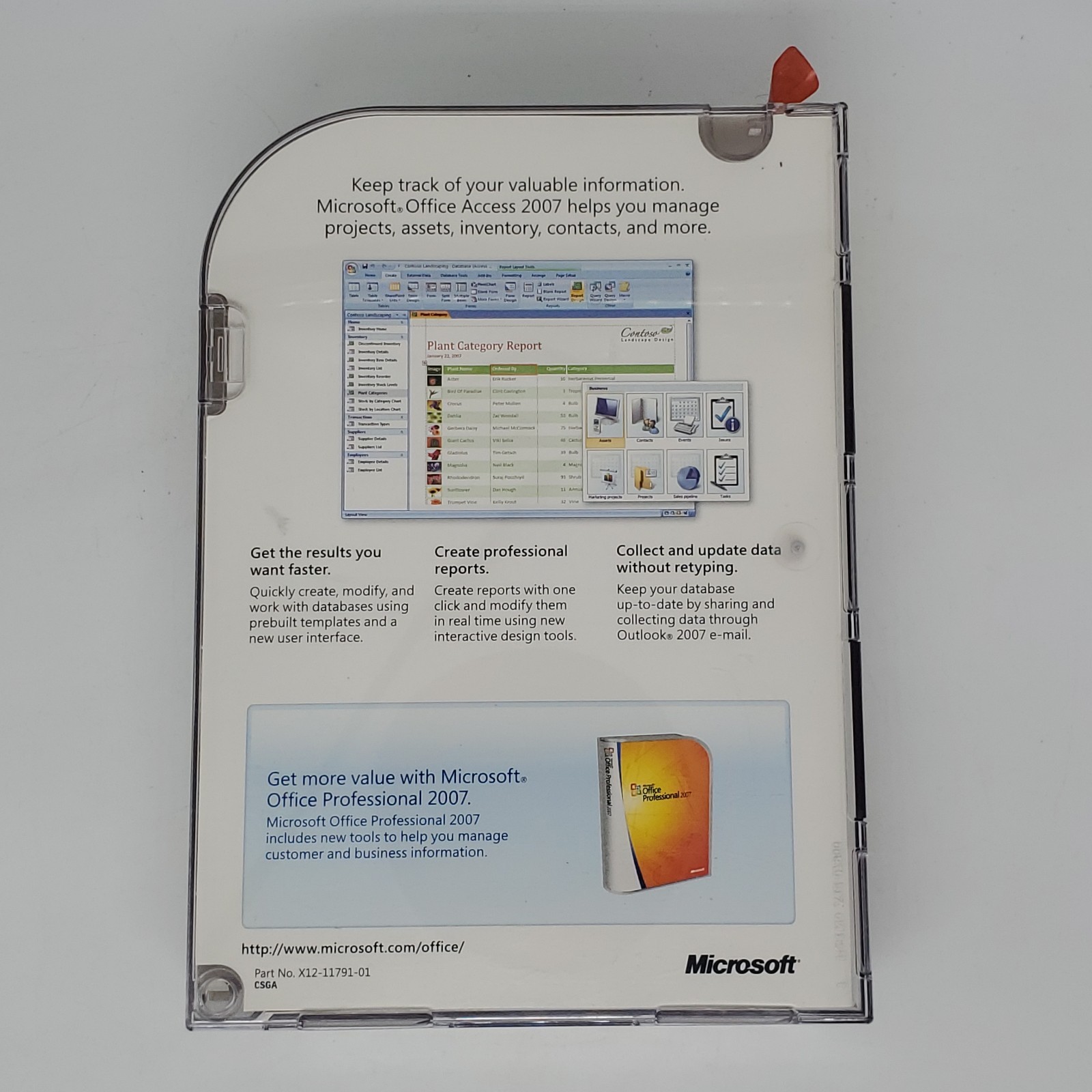 Microsoft MS Office Home and Student 2007 Word Excel PowerPoint OneNote with Key