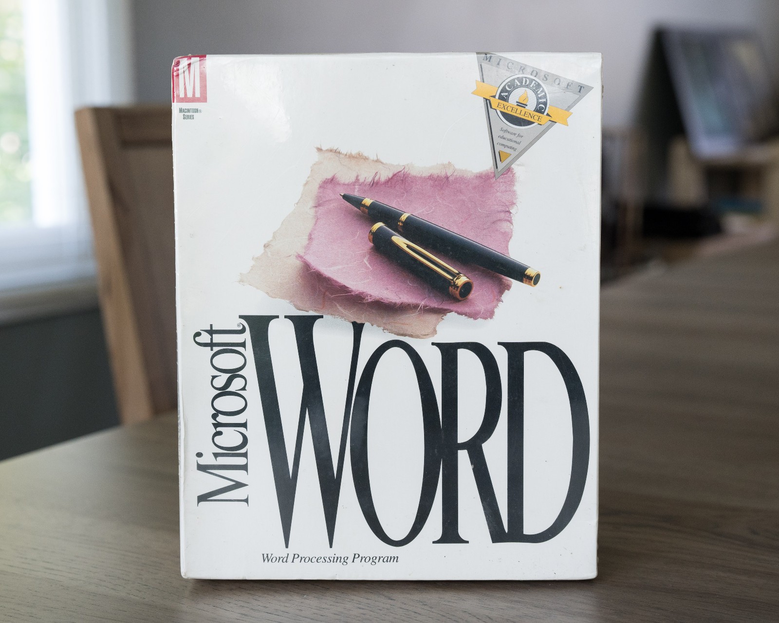 SEALED Microsoft Word for Macintosh – Version 5.0 – Brand New Big Box Software