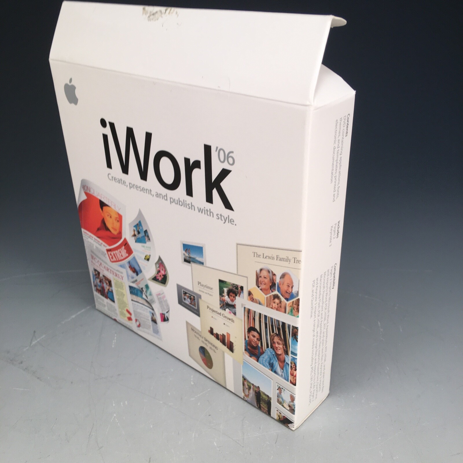 Vintage Apple iWork ’06 (1 User/s) – Full Version for Mac MA222Z/A inc Serial #