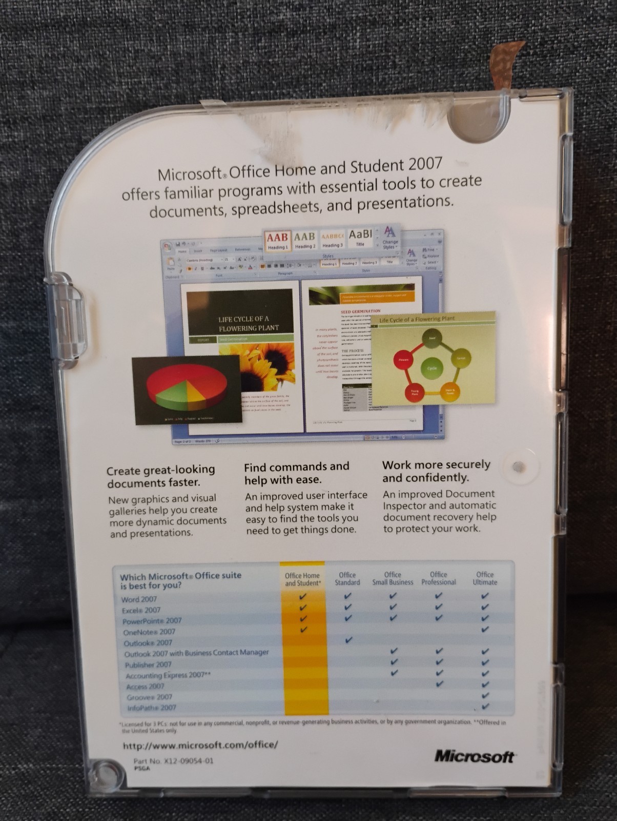 Microsoft Office Home and Student 2007 w/ Product Key