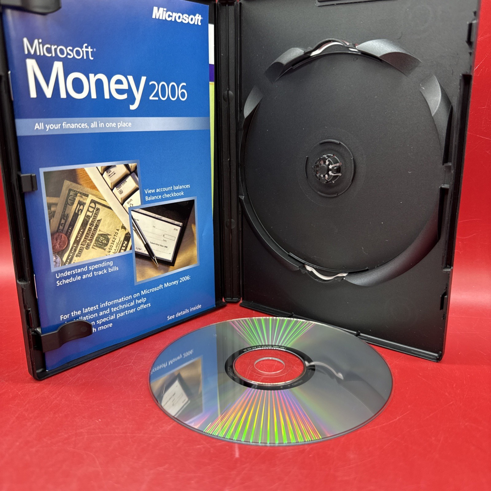 Microsoft Money 2006 Deluxe for Windows Finance Tool
