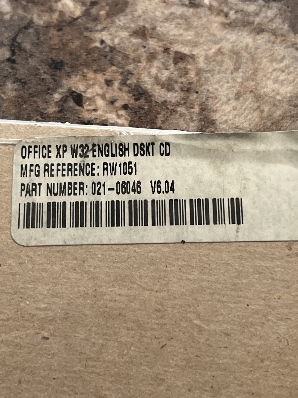 Microsoft Office XP March 2003 Application, Microsoft office family￼. English