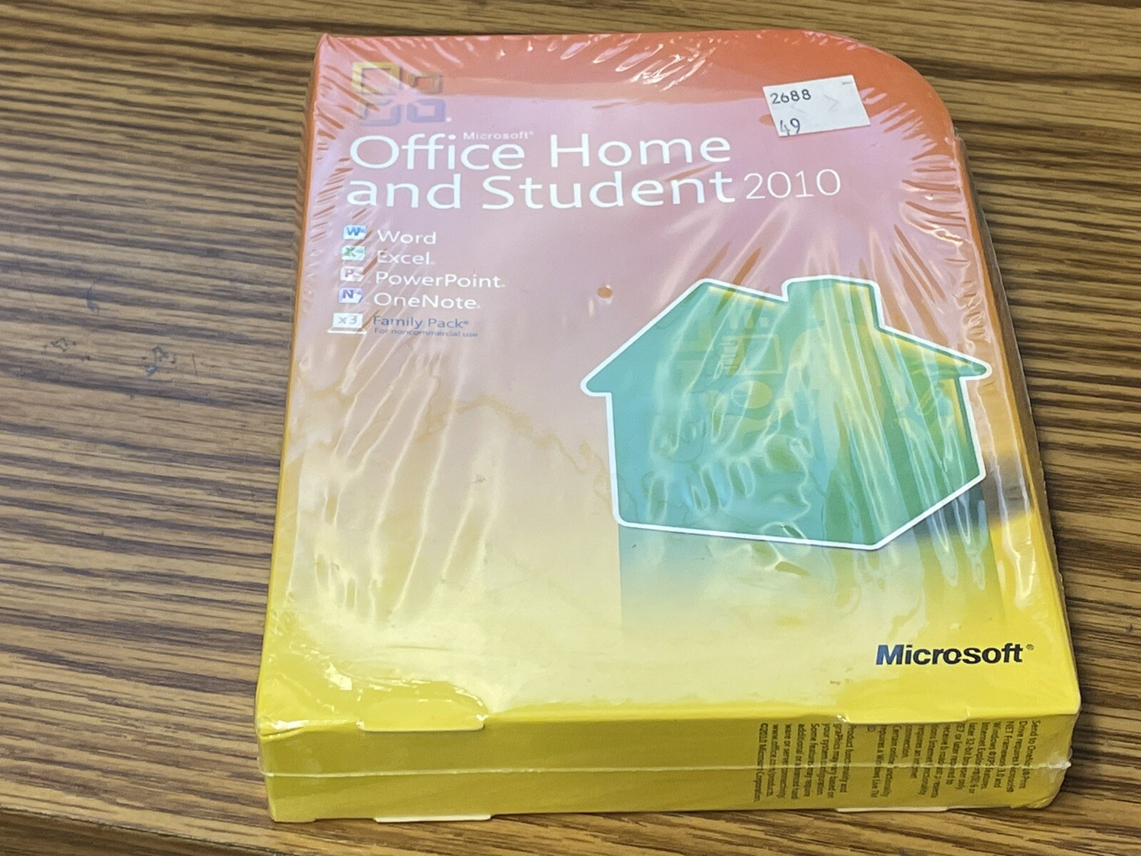 Microsoft Office Home and Student 2010 Family Pack (3 users) Factory SEALED