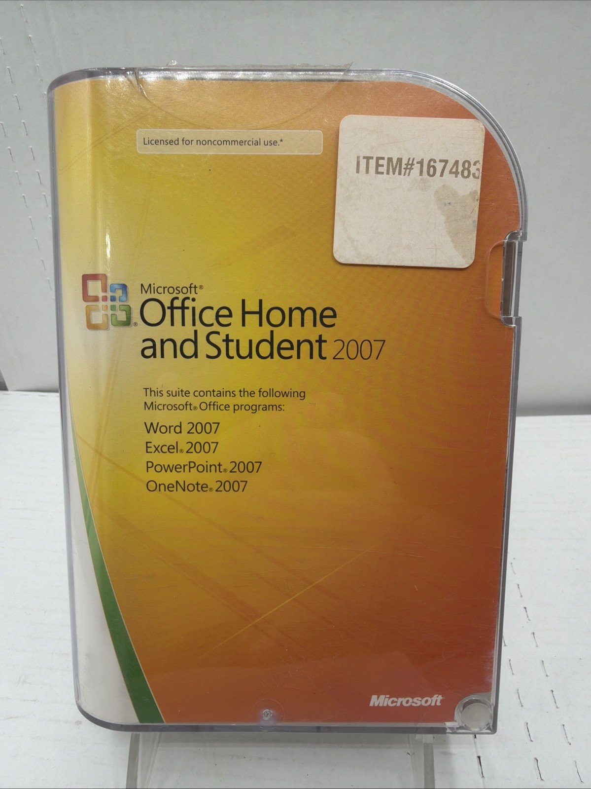 Microsoft Office Home and Student 2007 Complete w/ Product Key OPEN BOX