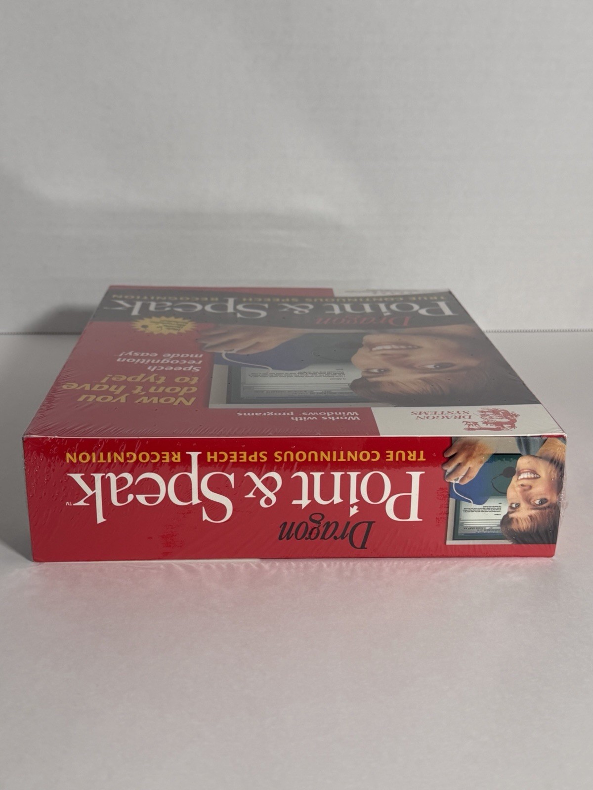 Dragon Point & Speak Speech Recognition Software, 1997 (NEW, SEALED)