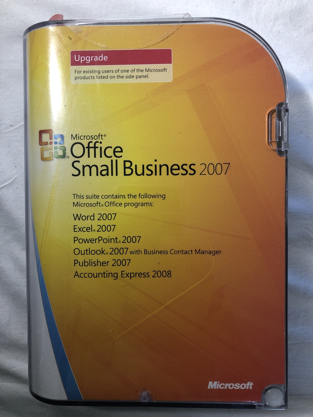 Microsoft Office 2007 Small Business Edition Upgrade Sealed