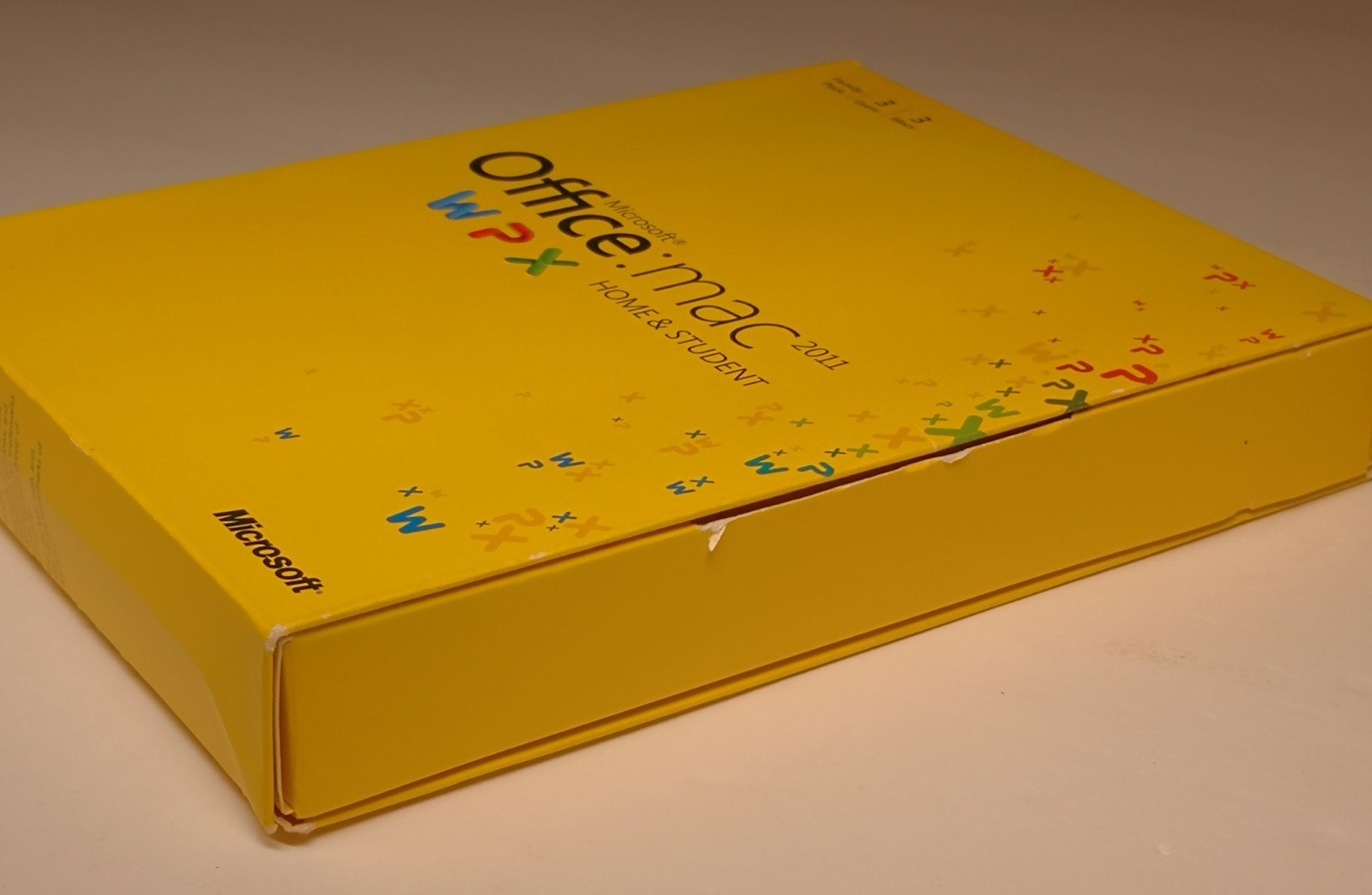 Microsoft Office MAC 2011 Home & Student DVD 3 Users 3 Macs – Retail Box