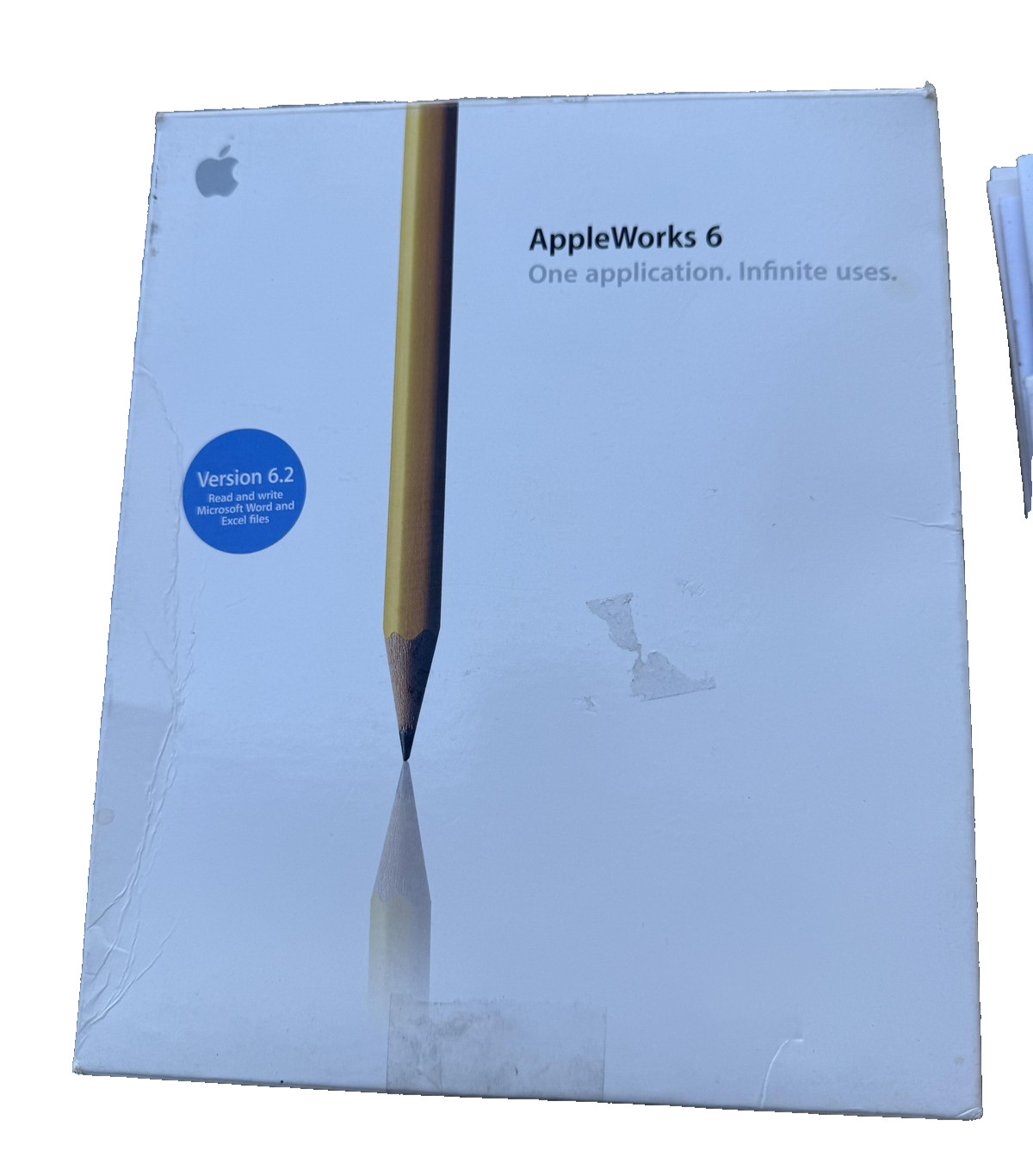 Vintage Apple AppleWorks 6 Software Mac OS v6.2 Box CD Disc Manuals Suite