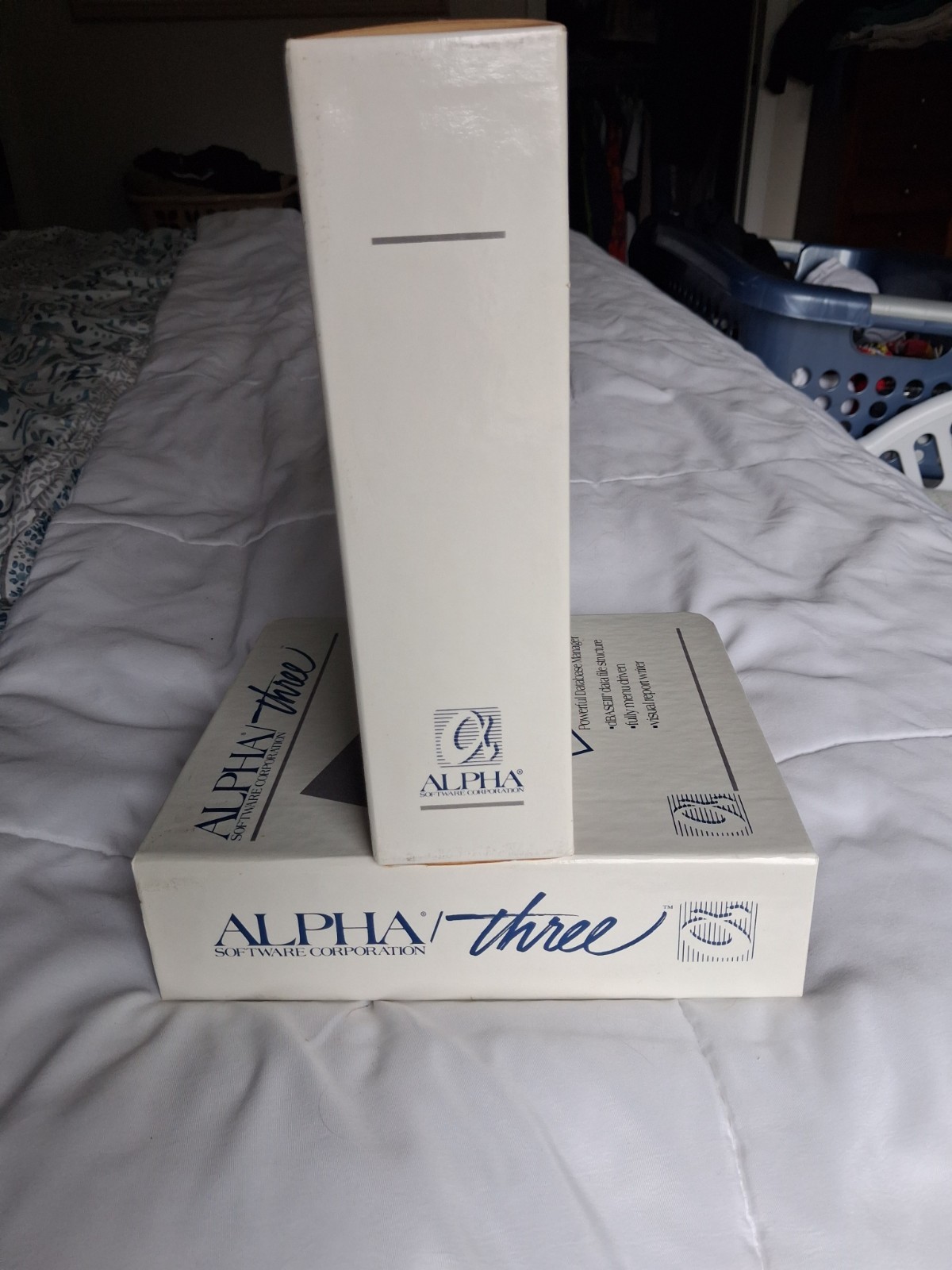 Alpha Software Corporation Alpha/three Database Manager 5.25″ Floppy Disc