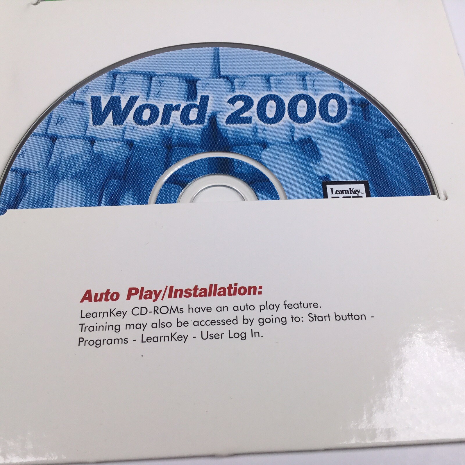Learn Key Office 2000 Multimedia Computer Based Training 6 CD Set