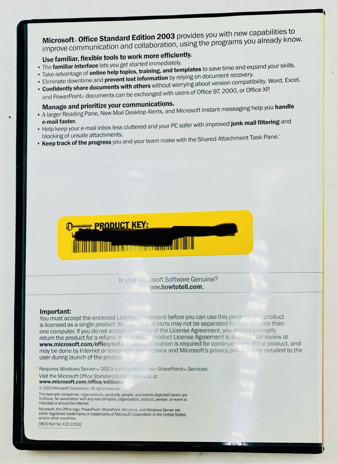 Microsoft Office 2003 Standard
