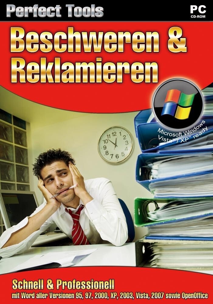Perfect Tools: Complaints & Complaints – PC CD-ROM NEW Original Packaging