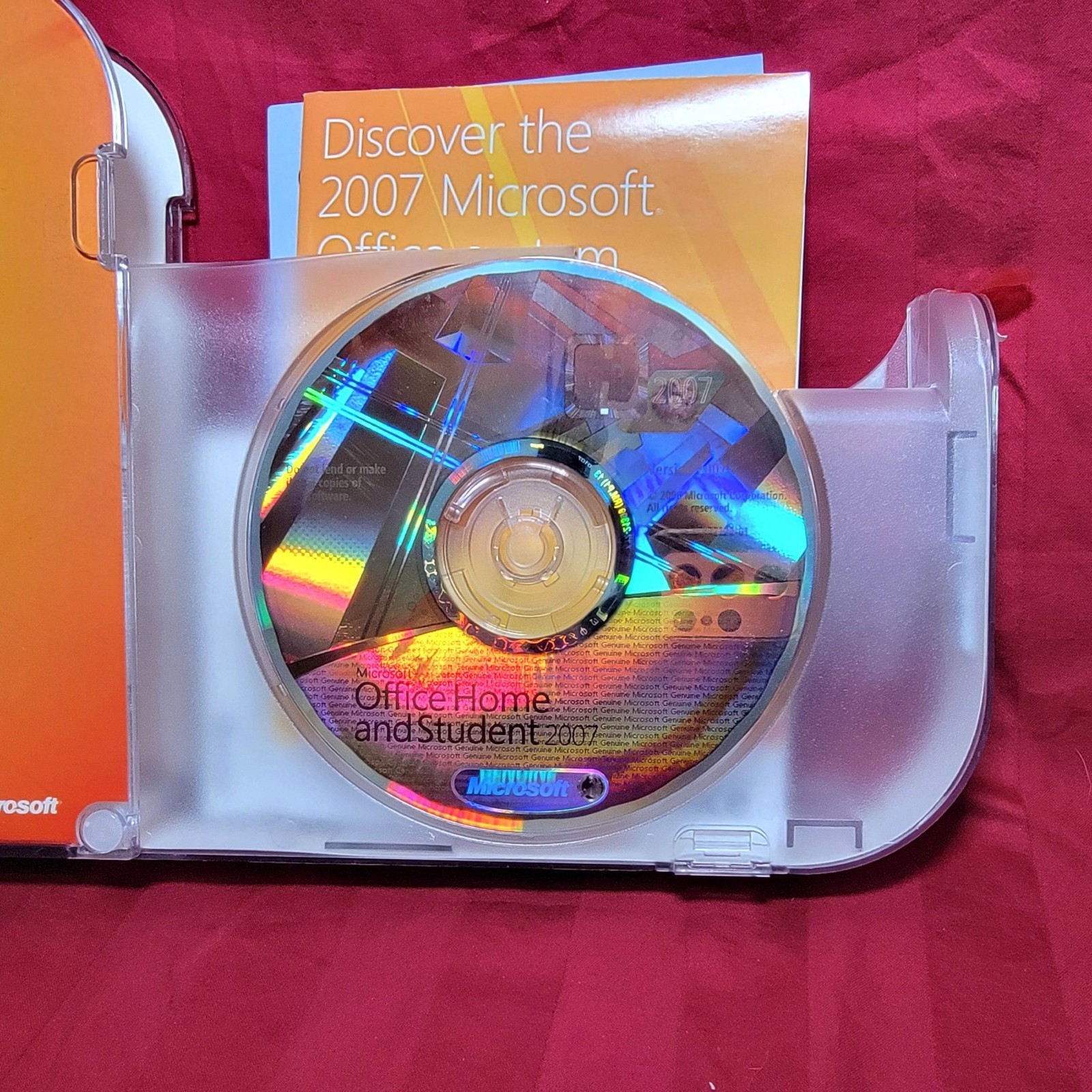 Microsoft Office 2007 Home and Student w/Key – Excel, Word, PowerPoint, OneNote