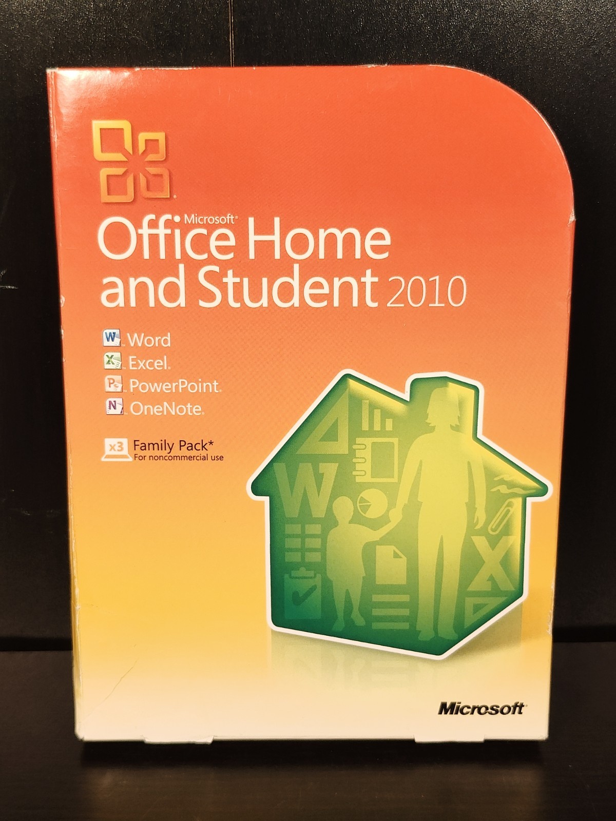 Microsoft Office 2010 Home and Student Family Pack Licensed RETAIL BOX.