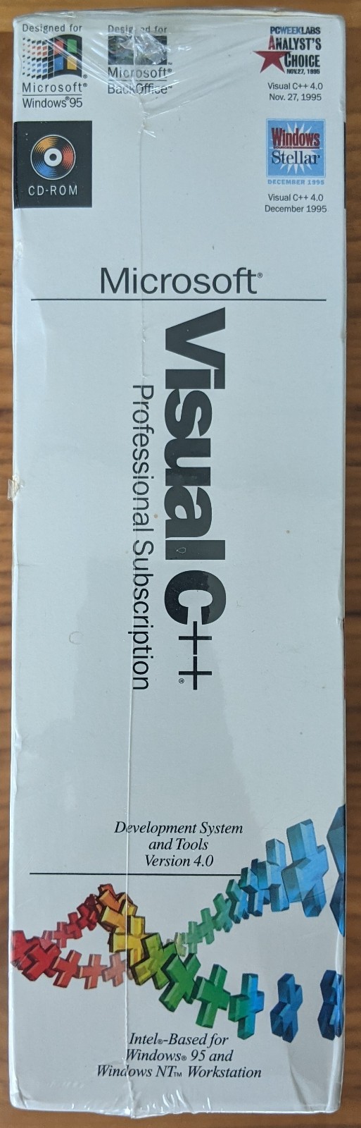 Microsoft Visual C++ 4.0 Professional Subscription – Sealed NOS