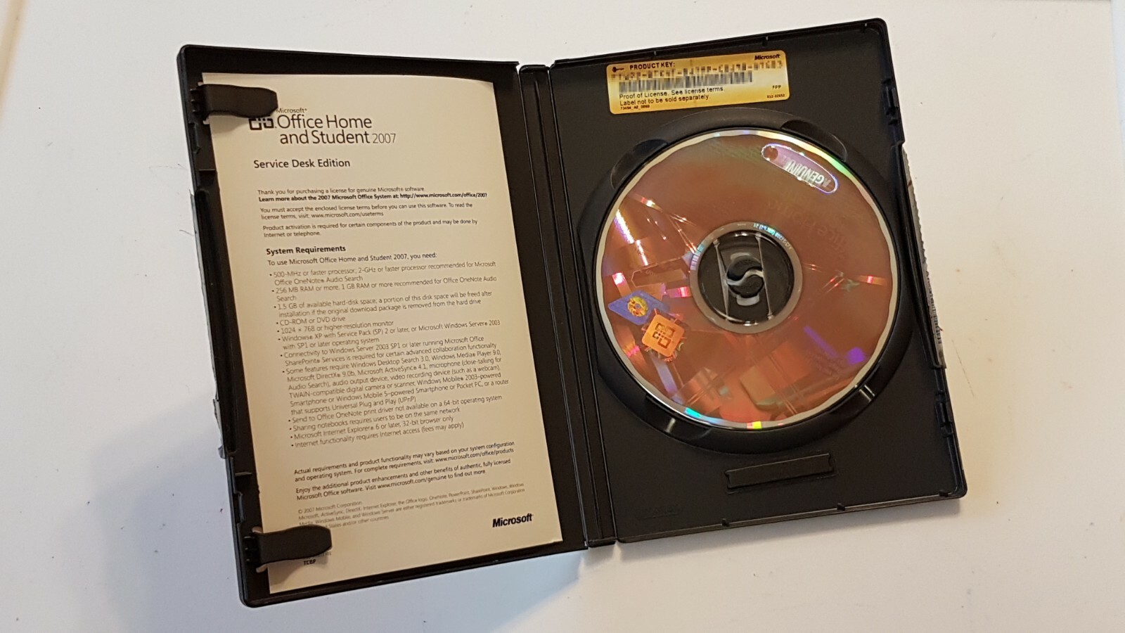 Microsoft Office Home and Student 2007 for Microsoft (79G00007)