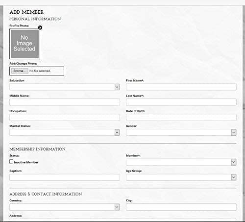 Church Management Software Professional System; Facilities, Office,…