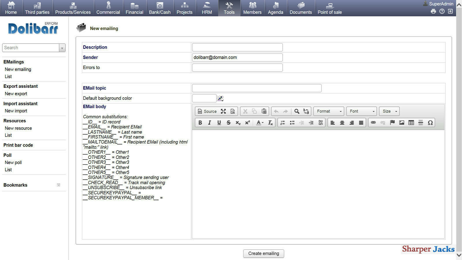 NEW & Fast Ship! Dolibarr Enterprise Resource Planning Business Manager – Linux