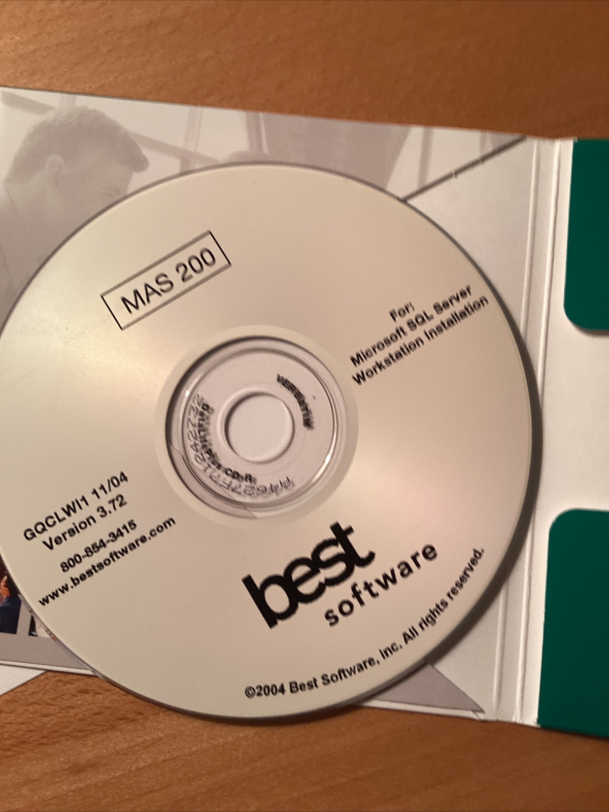New Sage MAS200 For SQL 3.72, Paperless Office,FRx, Upgrade Ver, Docs, CDs, Etc