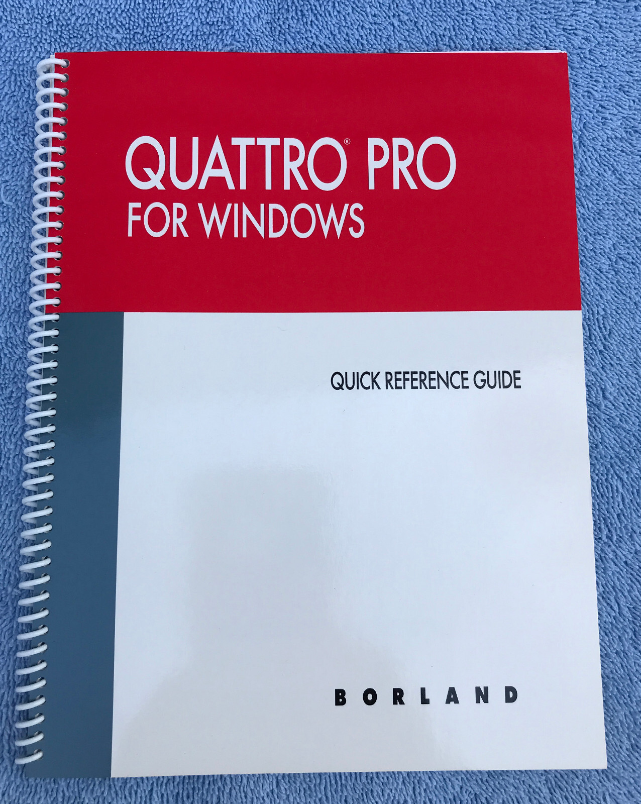 Borland Quattro Pro For Windows Ver 1.0 3.5″ Floppy Disks Guides COMPLETE
