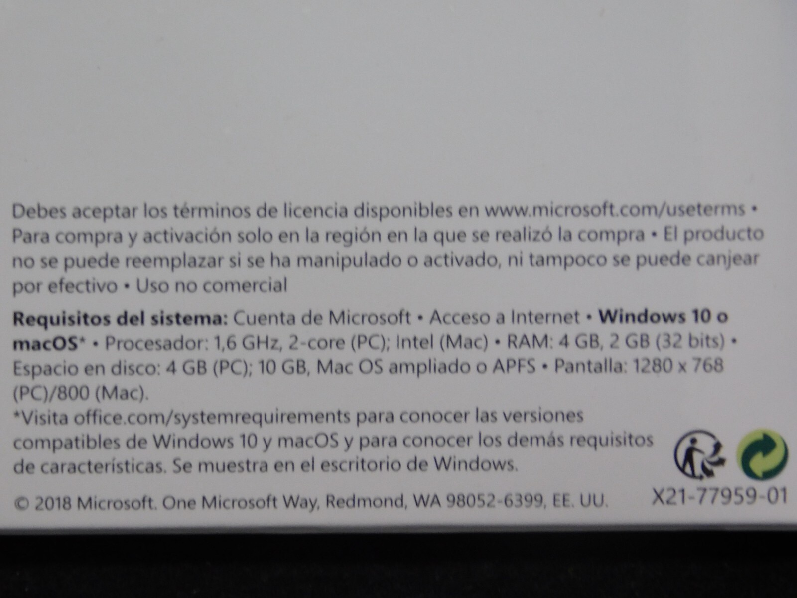 Microsoft Office Hogar y Estudiantes 79G-05026 for PC/Mac Latin America