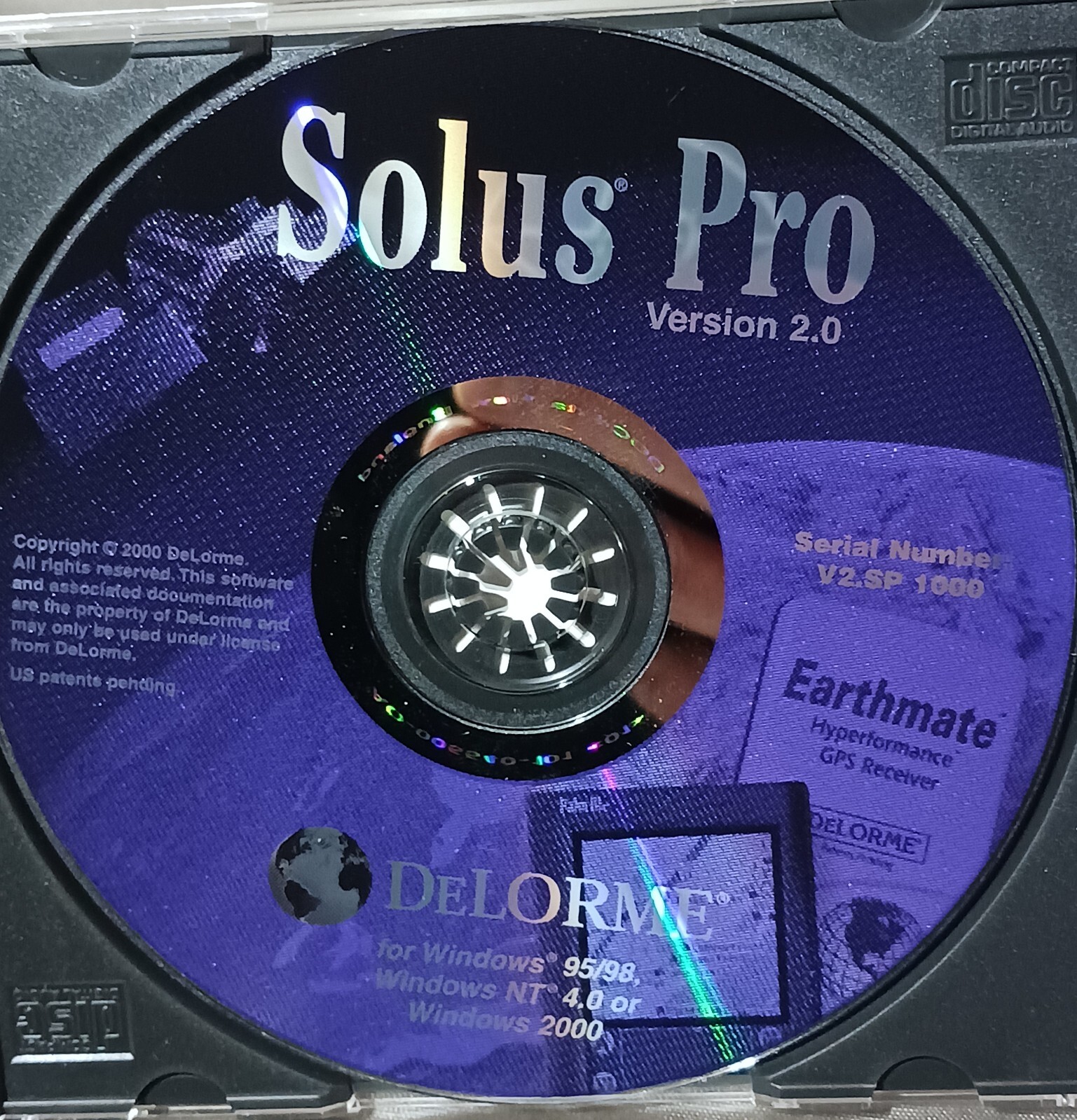 SOLUS PRO: Version 2.0 Pre-Owned Software Win 95/98/NT/2000