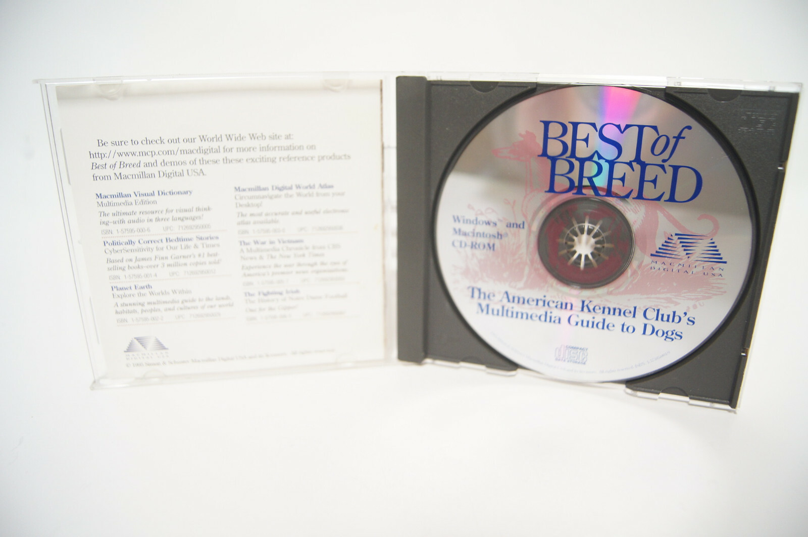 Best of Breed American Kennel Multimedia Guide Dogs PC Computer Software Program